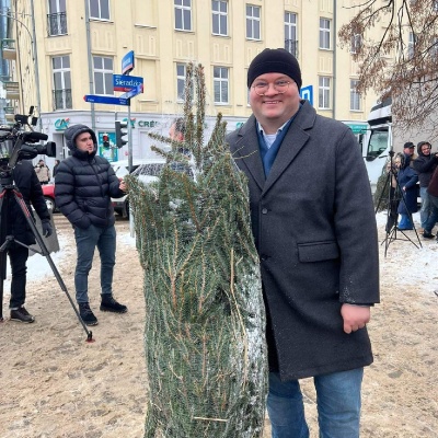 Bezpłatne choinki dla Łodzian